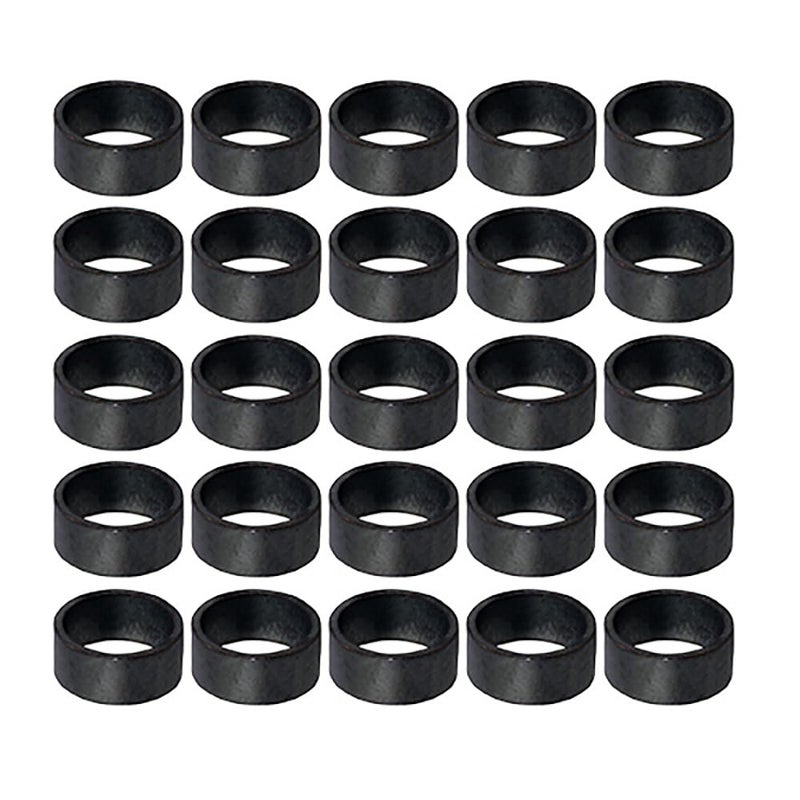 SUPPLYGIANT FQDS0100100 PEX Tubing Crimp Rings Copper Pipe Fitting 1 Black 100 Pack - Image 2