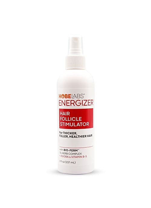 Hobe Labs - Hobe Labs Energizer Hair Follicle Stimulator with Jojoba and Vitamin B-5 for Thicker, Fuller Hair, 8 oz - Image 1