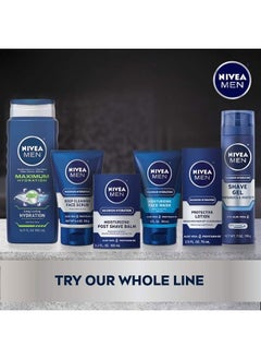 NIVEA MEN Maximum Hydration Moisturizing Face Wash with Aloe Vera, 5 Fl Oz Tube  - Image 5