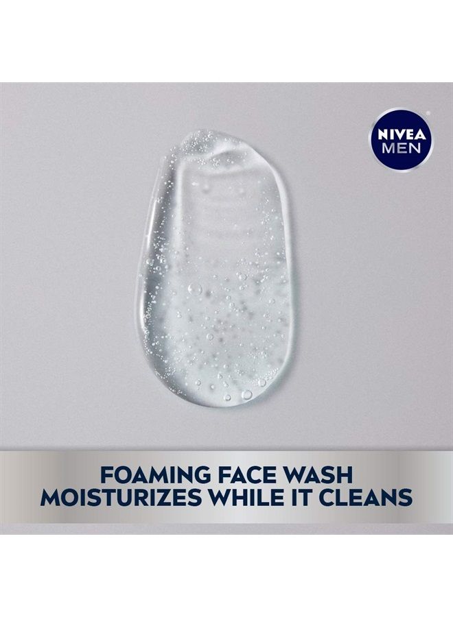 NIVEA MEN غسول وجه مرطب بأقصى ترطيب مع الألوة فيرا، 5 أونصة سائلة - Image 2