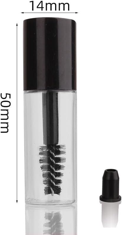 COSIDEA 29 PCS Empty Mini 3ml mascara tubes and wand for castor oil Small Sample Size Eyelash Growth packing Tube container 29 PCS 87 Piece Set - Image 4