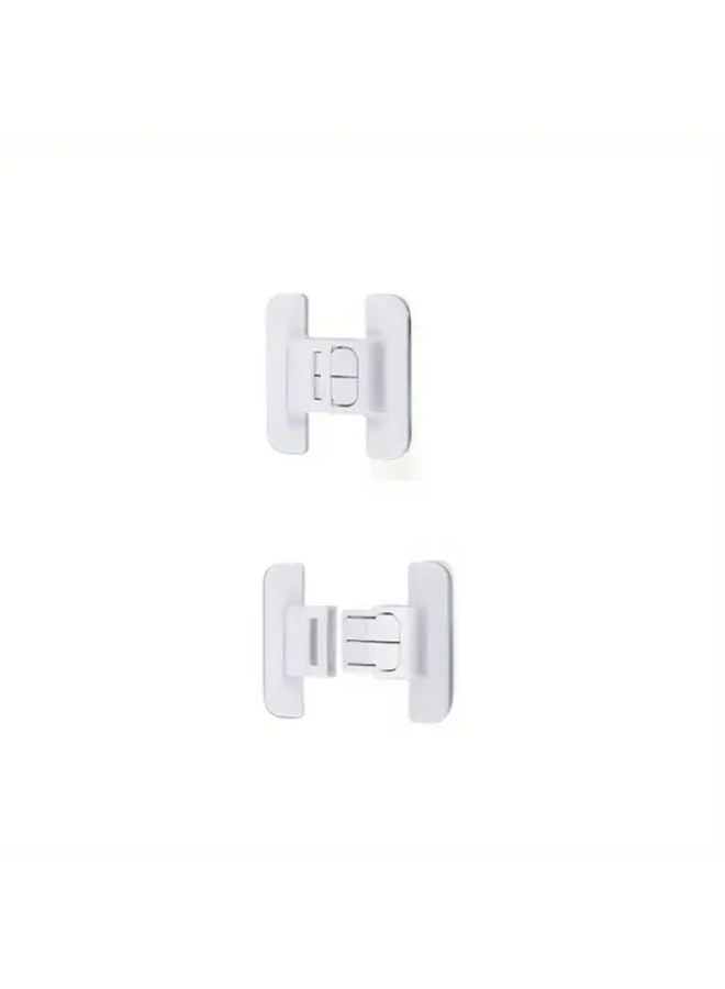 4pcs Refrigerator Door Closers Anti Opening Tool Power Saving Black Technology - Image 3