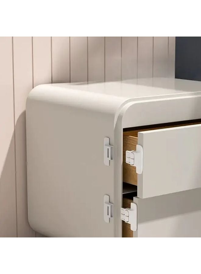 4pcs Refrigerator Door Closers Anti Opening Tool Power Saving Black Technology - Image 5