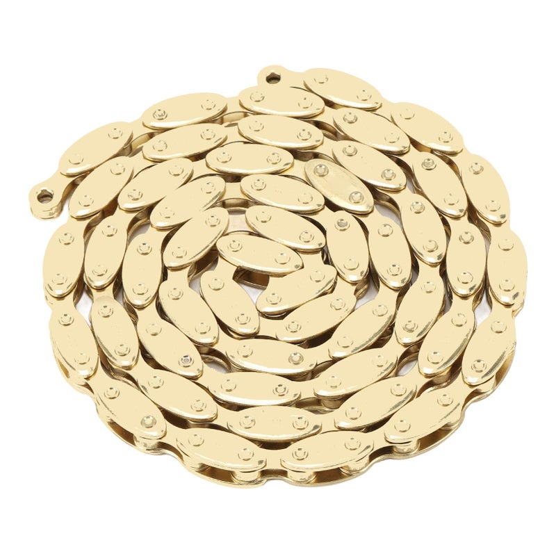 Gold Olive High Strength Single Speed Fixed Gear Bike Chain 100 Link for BMX - Image 2