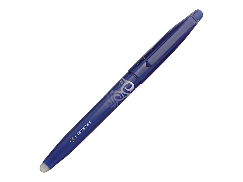 Pilot, FriXion Ball Erasable & Refillable Gel Ink Pens, Fine Point 0.7 mm, Pack of 3, Blue - Image 2