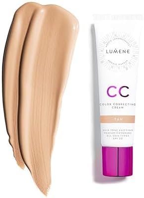 LUMENE CC Cream Color Correcting Cream Foundation SPF 20 Medium Coverage Lightweight and AntioxidantRich Hydrates While Reducing Redness All Skin Types Vegan 30 ml Medium - Image 3