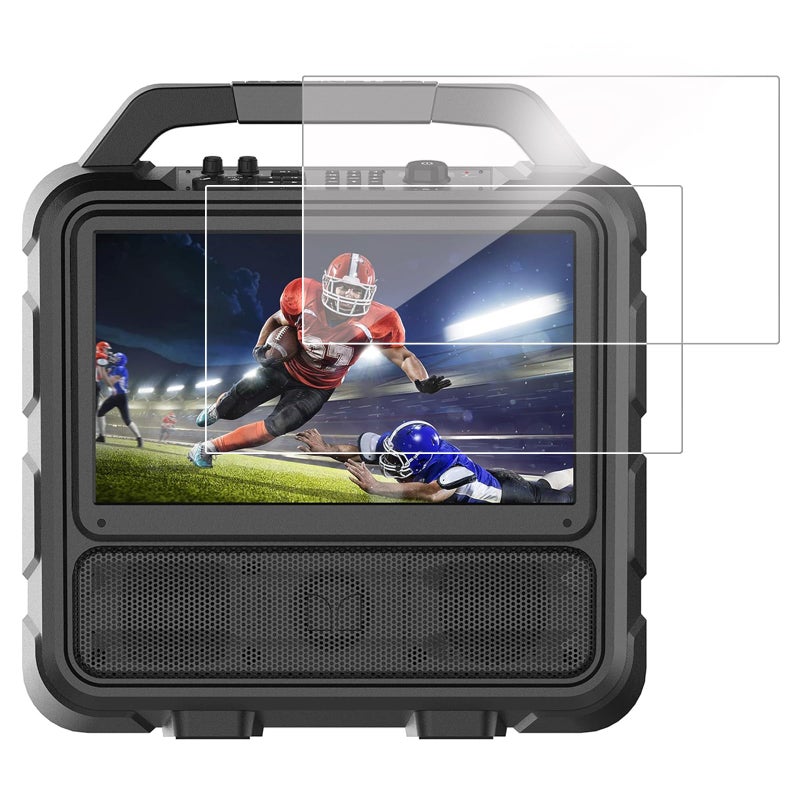 Baoshim 2 Pack Anti Glare Screen Protector Compatible with Monster Vision Portable Entertainment System | Anti-Glare,Clear Touch,Matte Film Skin,Anti-Scratch,Anti-Reflective - Image 1