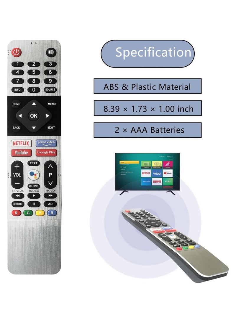 إكس ليفيل 2pcs استبدال جهاز التحكم عن بعد لـ Skyworth Smart TV - Image 5