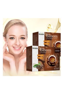 NUGEN Bloom Collagen Coffee 100% Organic and Glutathione, Diet Coffee Slimming Coffee Gluta Collagen Detox Premium with Collagen Coffee  - Image 2