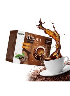 NUGEN Bloom Collagen Coffee 100% Organic and Glutathione, Diet Coffee Slimming Coffee Gluta Collagen Detox Premium with Collagen Coffee  - Image 4