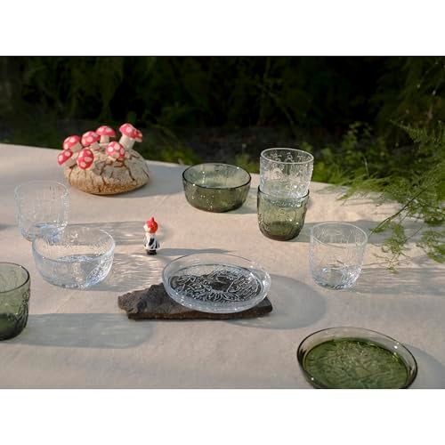 Arabia Moomin Glass Plate 6.1in Pine Green - Image 2