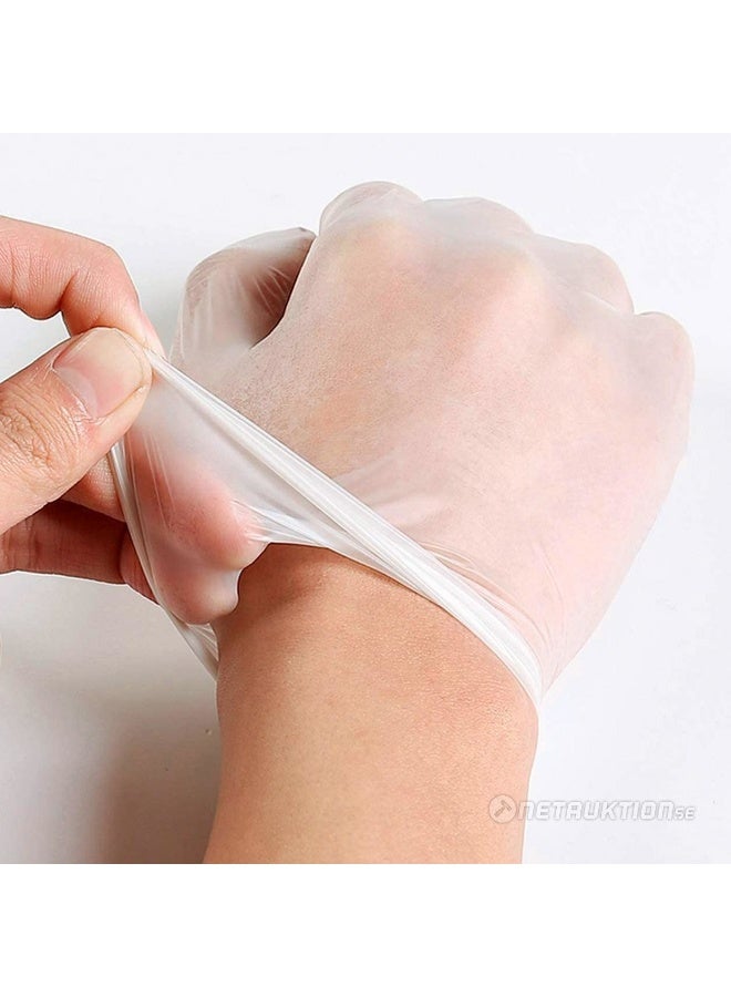 Intco Disposable Vinyl Gloves, Safe, Flexible, Powder-Free, for Medical and Kitchen Use, 100 Gloves, Size S - Image 5