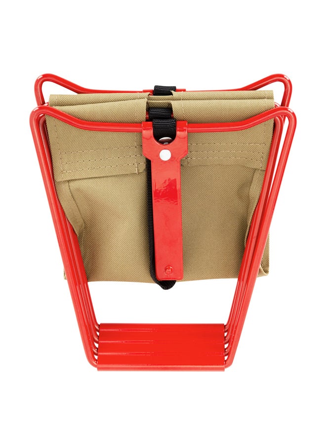 DPT Foldable Camping Chair Trips Chair Red Size 30*15.5*27 Cm - Image 2