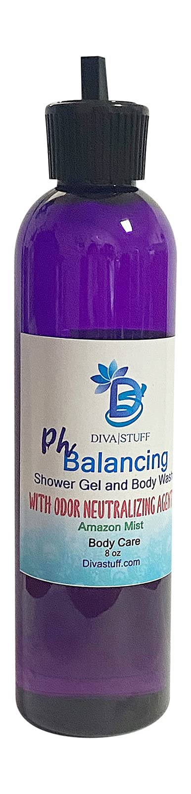 Diva Stuff Ph Balancing Body WashGel With Odor Neutralizing Agents Mist Scent 8oz