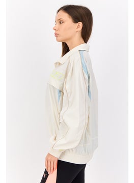 PUMA Women Sportswear Fit Outdoors Jacket, Ivory  - Image 3