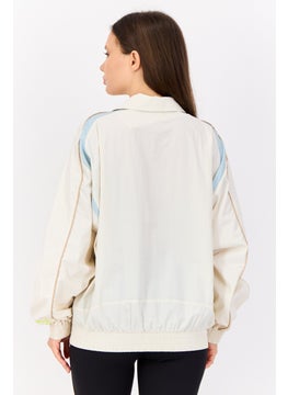 PUMA Women Sportswear Fit Outdoors Jacket, Ivory  - Image 4