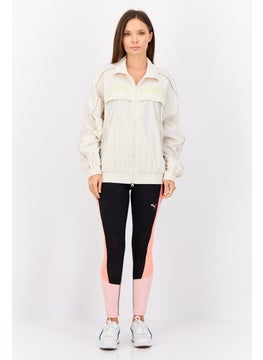 PUMA Women Sportswear Fit Outdoors Jacket, Ivory  - Image 2