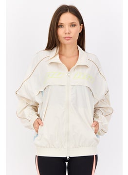 PUMA Women Sportswear Fit Outdoors Jacket, Ivory  - Image 1