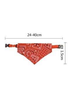 SYOSI Dog Bandana Scarf Collar Triangle Towel Adjustable Washable Scarf for Small and Medium Dogs  - Image 2