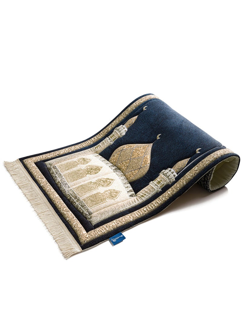 Urban rugs - Blue Shimmer Premium Prayer Mat - Image 1