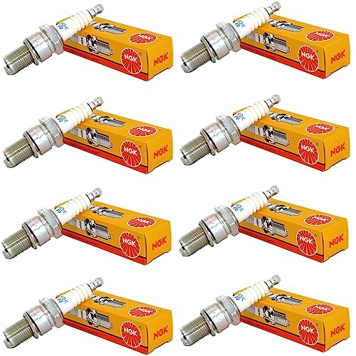 NGK Spark Plug BKR5E (7938) Pack of 8 - Image 1
