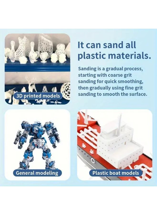 600 Grit Sanding Sponge 10PCS Waterproof Durable 400 to 2000 Grit for Dry and Wet Use - Image 5