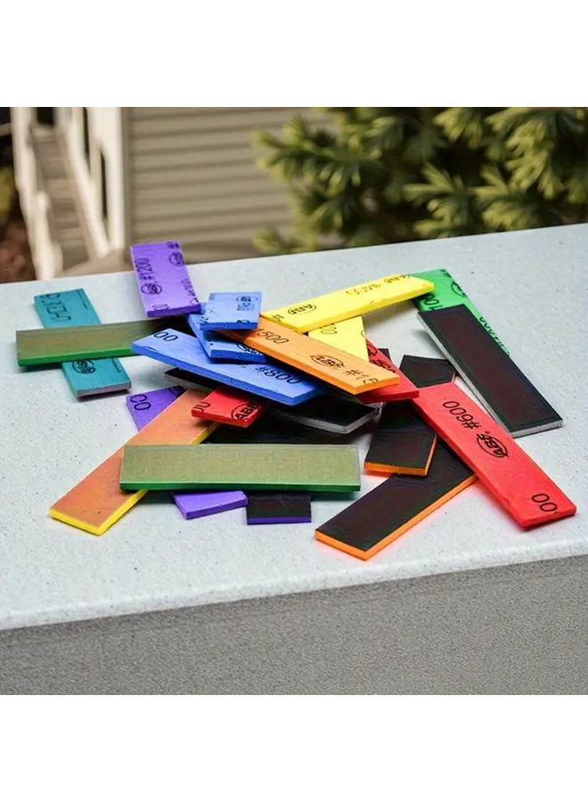 600 Grit Sanding Sponge 10PCS Waterproof Durable 400 to 2000 Grit for Dry and Wet Use - Image 2