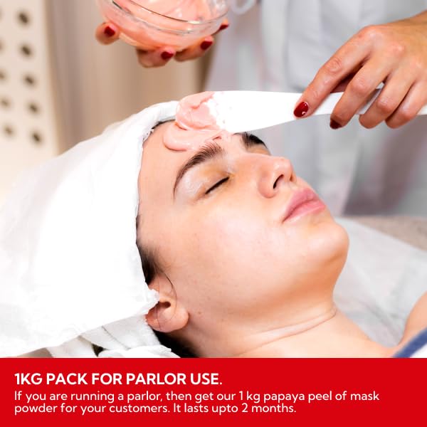 Vcare Jelly Whitening Peel Off Mask For Facials Skincare Face Mask Powder 1Kgs - Image 3
