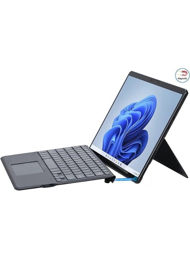 نوع غطاء متوافق مع مايكروسوفت السطح برو 11 (2024) ، 13 بوصة ، المحمولة سليم لوحة المفاتيح اللاسلكية مع لوحة اللمس اللوحي لوحة المفاتيح لسطح برو 11 - Image 5