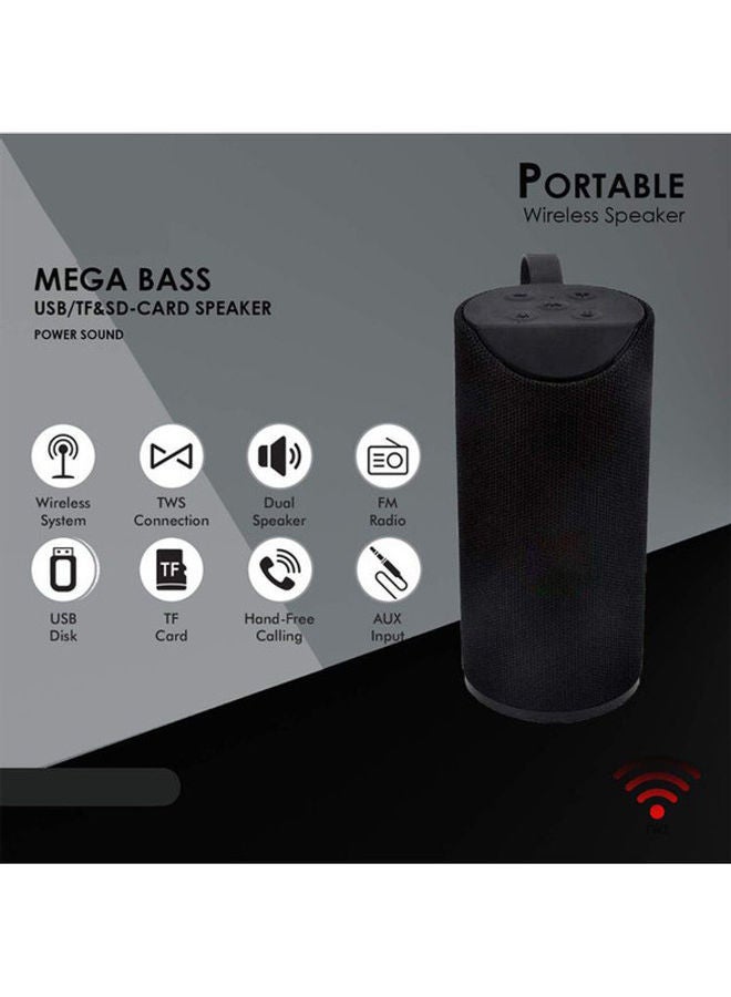 NIBEMINENT Bluetooth Wireless Speaker HBN60001827 Black  - Image 2