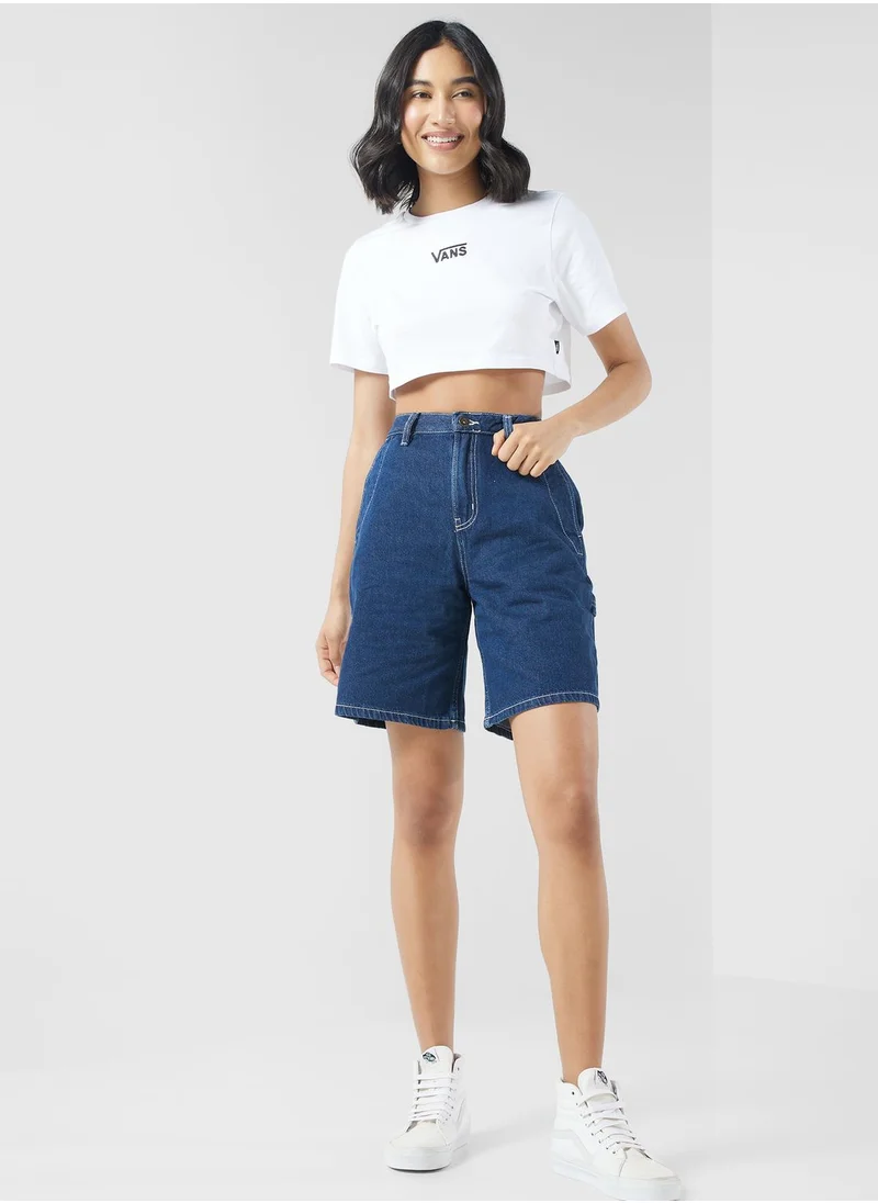 VANS Groundwork Long Denim Shorts