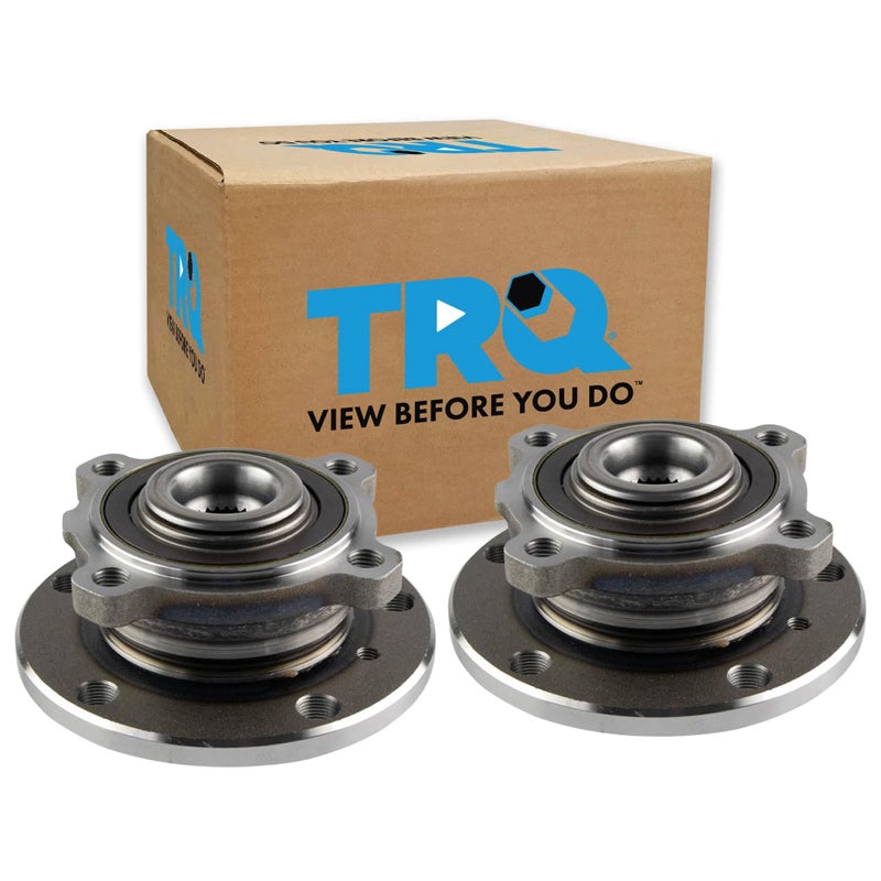 TRQ 2 Piece Wheel Bearing Hub Assembly Set Compatible with 20112016 Mini Cooper Countryman 20132016 Cooper Paceman