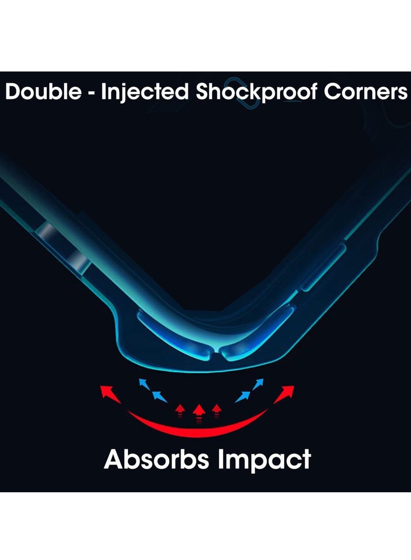 TECNO Pova 5 4G / Pova 5 Pro 5G Mobile Phone Case Cover, Ultra-Thin Lightweight Cover Soft TPU Bumper + Acrylic Clear Back Case Cover - Image 4