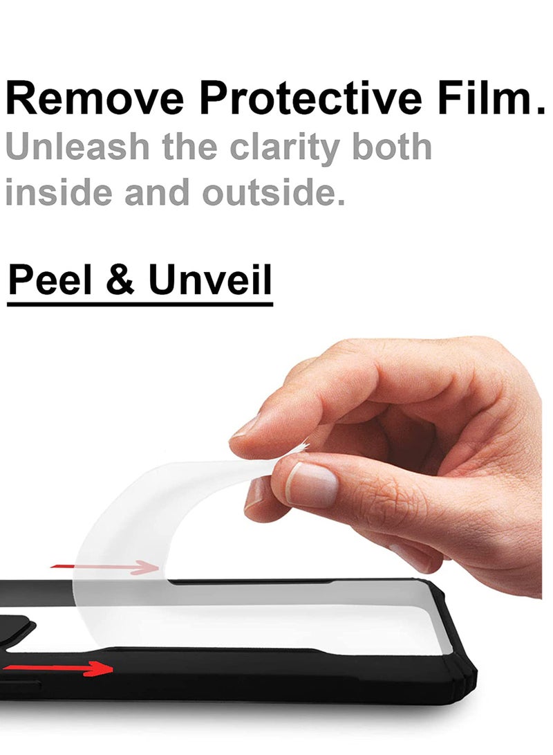 TECNO Pova 5 4G / Pova 5 Pro 5G Mobile Phone Case Cover, Ultra-Thin Lightweight Cover Soft TPU Bumper + Acrylic Clear Back Case Cover - Image 5