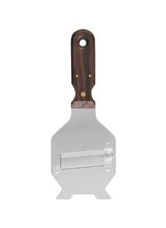 Paderno Truffle Slicer Multi-functional Stainless Steel Truffle Slicer Adjustable Butter Shaver with Wooden Handle for Truffle And Chocolate Curls