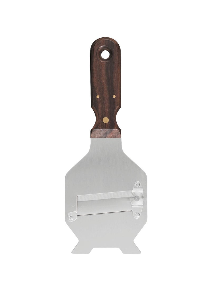 Paderno World Cuisine - Paderno Truffle Slicer Multi-functional Stainless Steel Truffle Slicer Adjustable Butter Shaver with Wooden Handle for Truffle And Chocolate Curls - Image 1