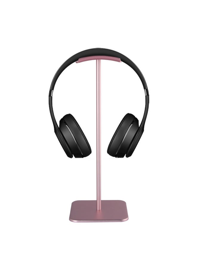 Loquat Headset Holder Headset Aluminum Alloy Headset Storage Rack Internet Cafe Home Desktop Headset Hanger Exhibition Hook-Color:Black (aluminum Alloy)  - Image 2