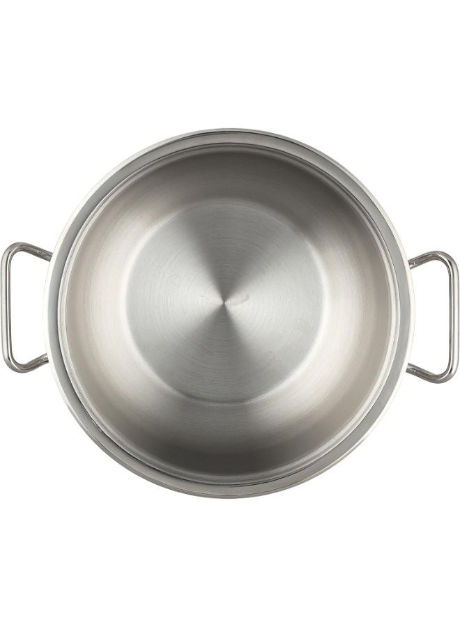 Zinox Smart Cookware Set 10 Piece Pots ( 16 - 20 - 22 - 26 - 30 )-Silver - Image 3