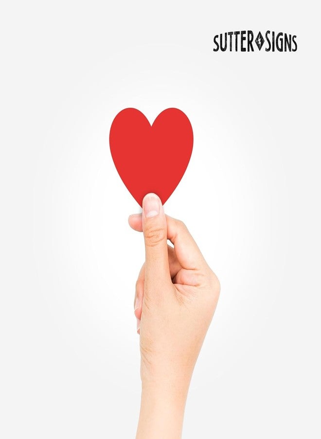 Sutter Signs Paper Heart Cutouts 108pcs | Cut Out Shapes for Bulletin Board, Classroom, Decorations, Crafts - Image 3