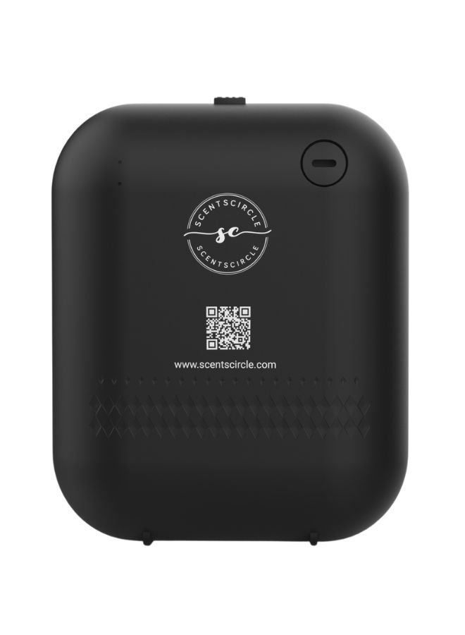 Scentscircle SC Mini Aroma Scent Diffuser | 150ml, Wall Mounted, App Control, Battery or Type-C, 300 CBM – Black - Image 1