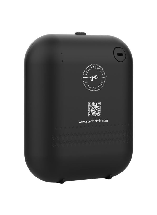 Scentscircle SC Mini Aroma Scent Diffuser | 150ml, Wall Mounted, App Control, Battery or Type-C, 300 CBM – Black - Image 2