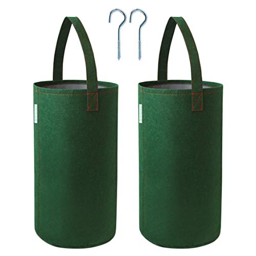 Pri Gardens Upside Down Tomato Planter, 2- Pack(Requires Plants,Soil and Fertilizer, not Included) - Image 2