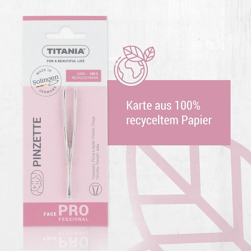 Titania Straight Tweezer - Professional Quality - Image 5