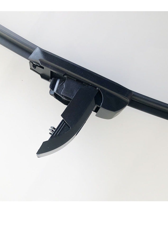 Generic Single-piece Silent and High-quality U-shaped Interface Windshield Wiper Blade Universal for Multiple Vehicle Models, Anti-scratch Wiper Blade 24 Inches - 600 Millimeters / 24 inches - 600 mm  - Image 3