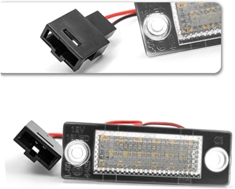 Wivplex Full White License Plate Lights for Skoda Octavia 1Z - Image 5