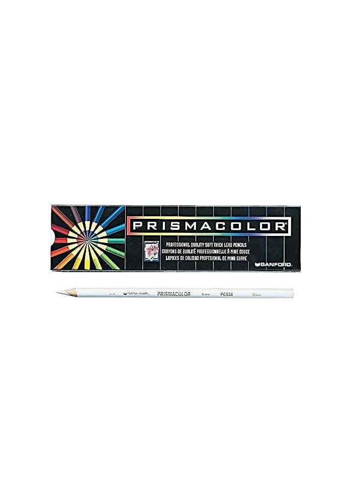 Prismacolor مجموعة أقلام تلوين بريزماكولور بريميير - رصاص أبيض، 12 قطعة - Image 2