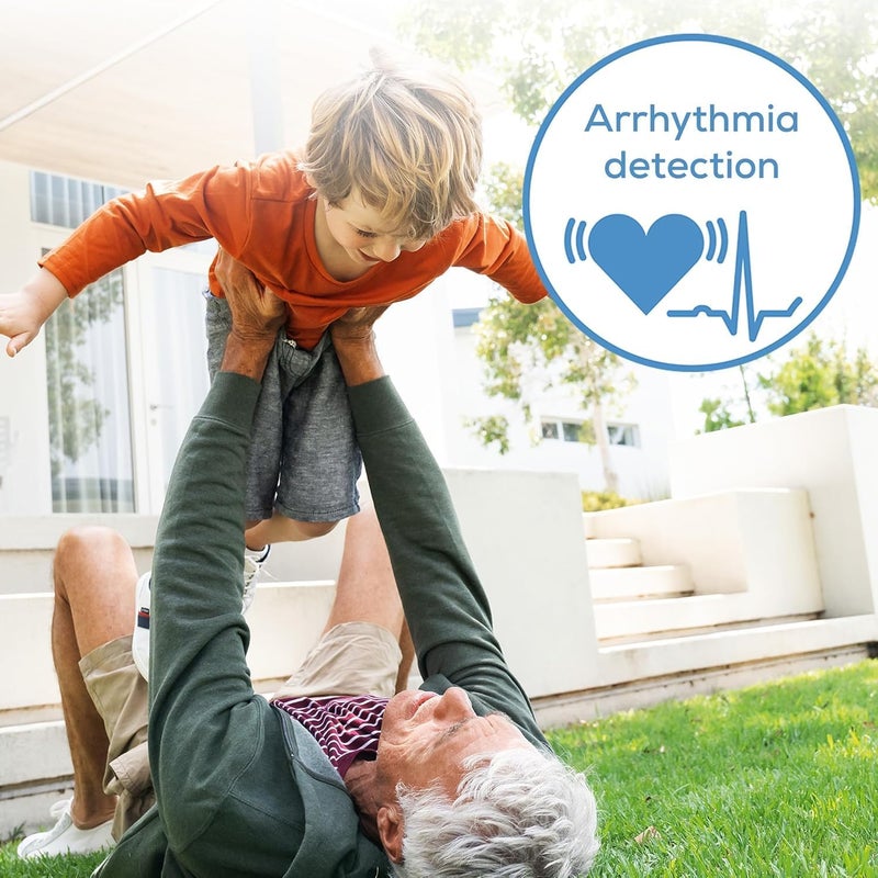 Beurer جهاز قياس ضغط الدم المعصمي Beurer BC28 مع كشف عدم انتظام ضربات القلب قياس ضغط الدم التلقائي بالكامل مؤشر خطر منظمة الصحة العالمية الملون جهاز طبي معتمد - Image 3