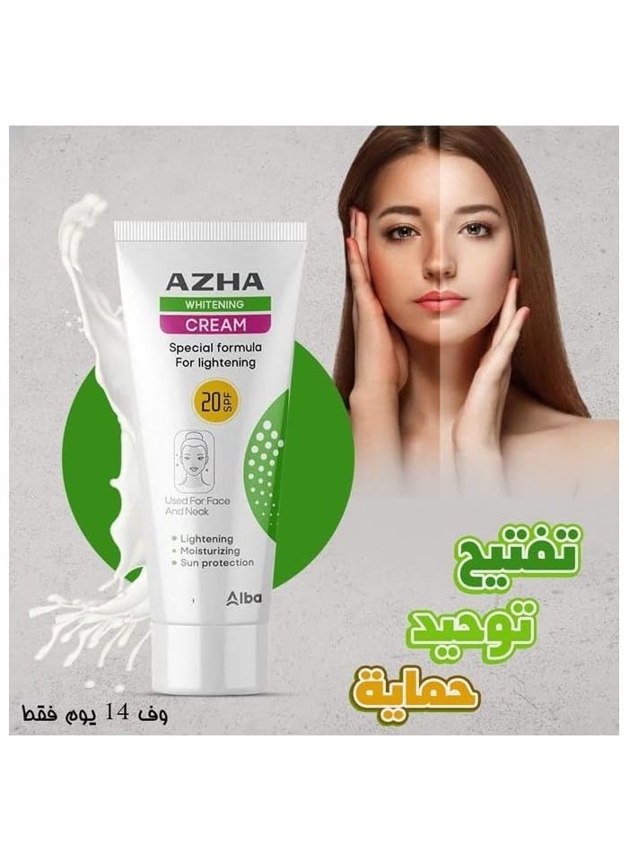 أزهى كريم تبييض الوجه والرقبة 30 جم  - Image 3