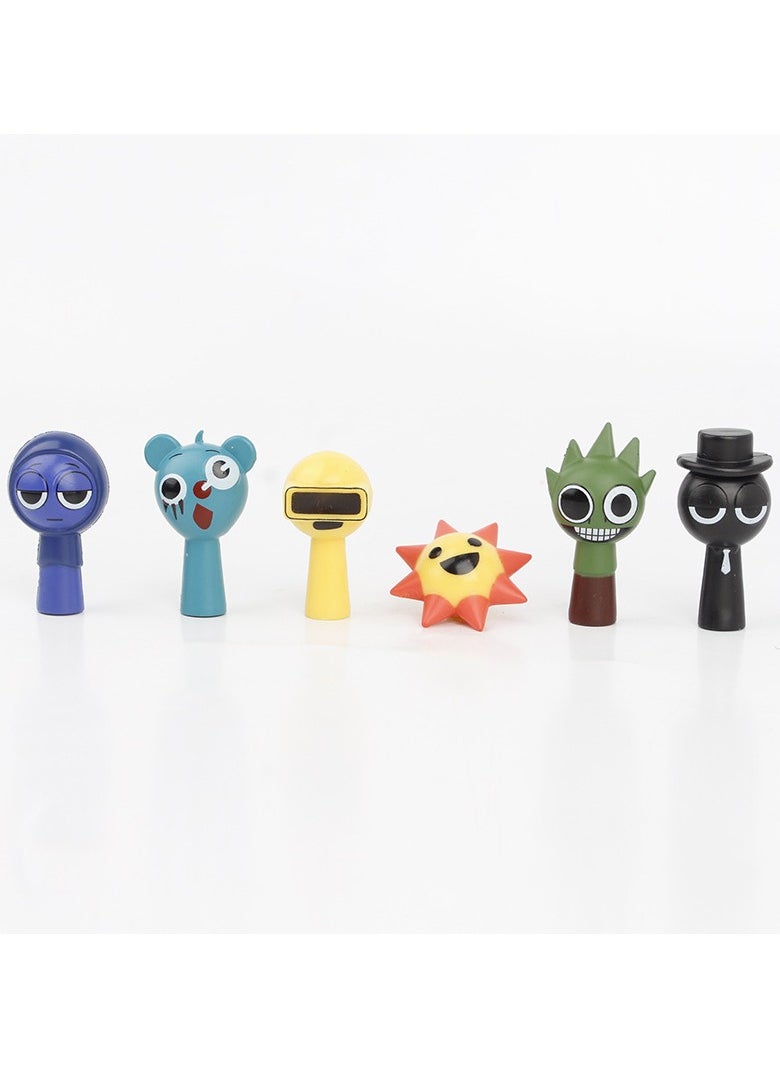 24pc Sprunki Action Figures Sprunkies Game Sprunky Toy  - Image 3