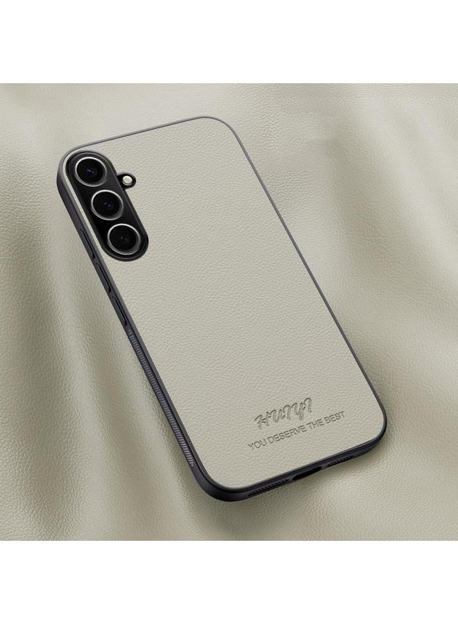 S-TOP Case For Samsung Galaxy S25+ 5G HUIYI Leather Magnetic Phone Case